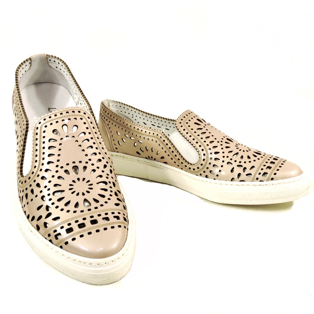 LUIGI TRAINI 🇮🇹 LEATHER COMFORT FLAT LOAFERS